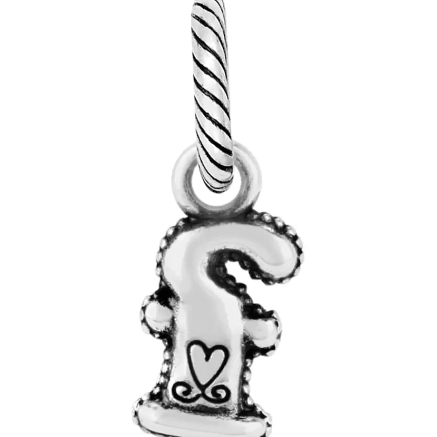 Charms>Brighton ABC Alphabet Charm Silver