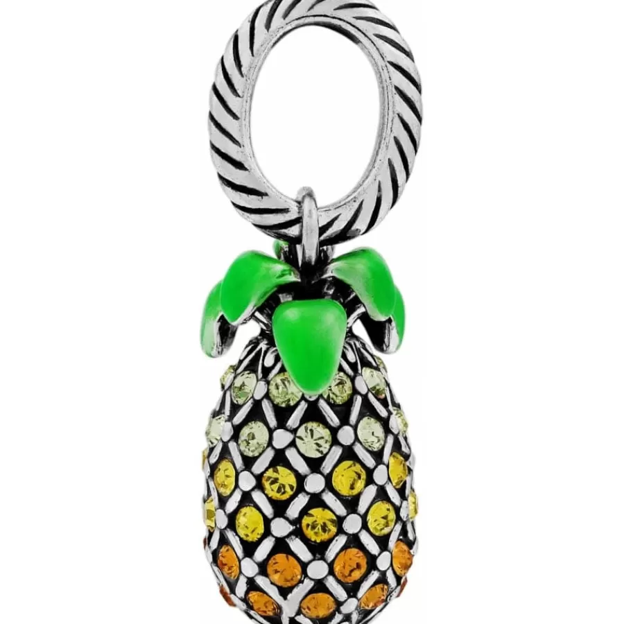 Charms>Brighton Aloha Pineapple Charm Multi