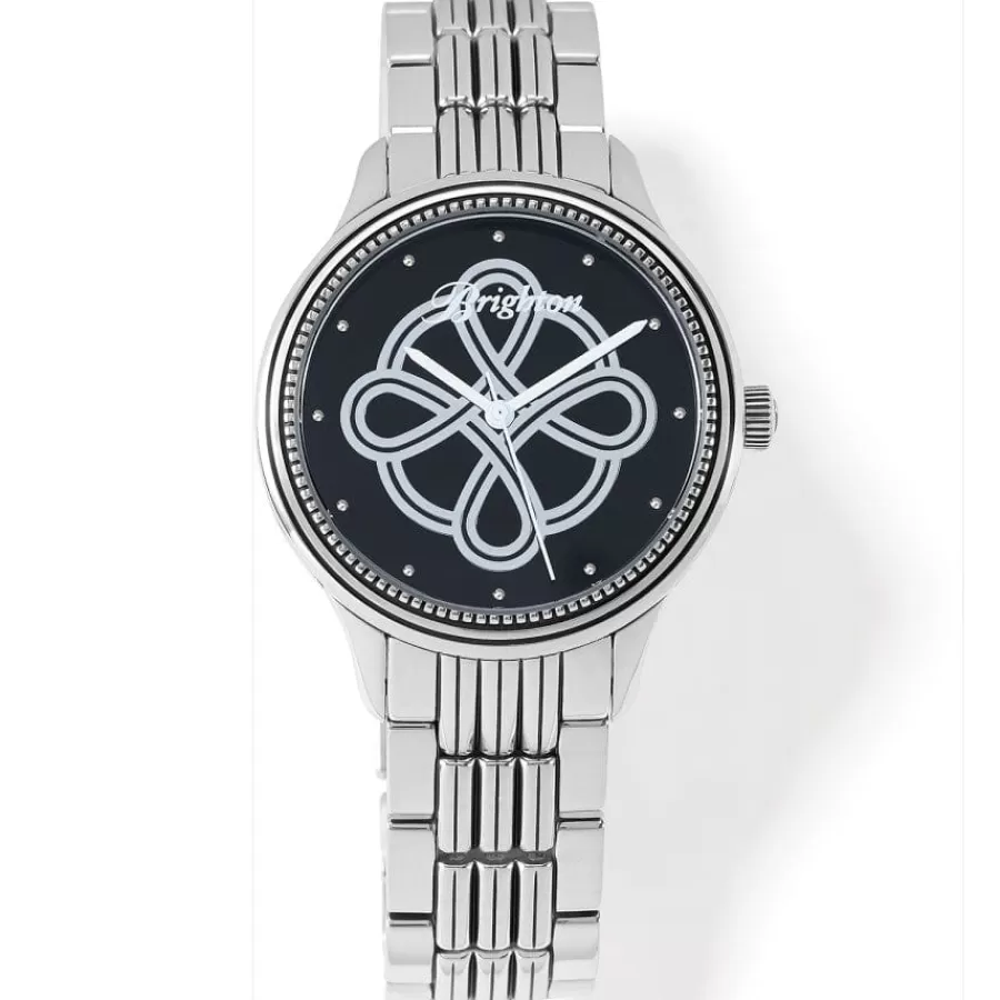 Watches>Brighton Ashbourne Watch Silver-Black