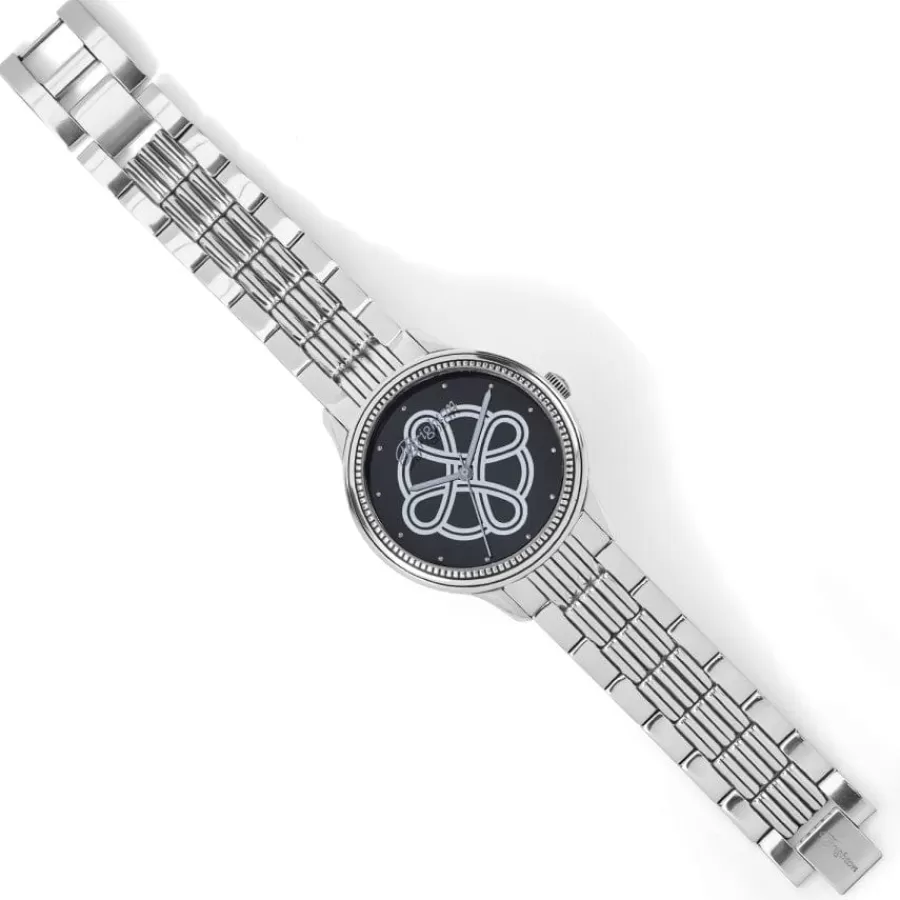 Watches>Brighton Ashbourne Watch Silver-Black