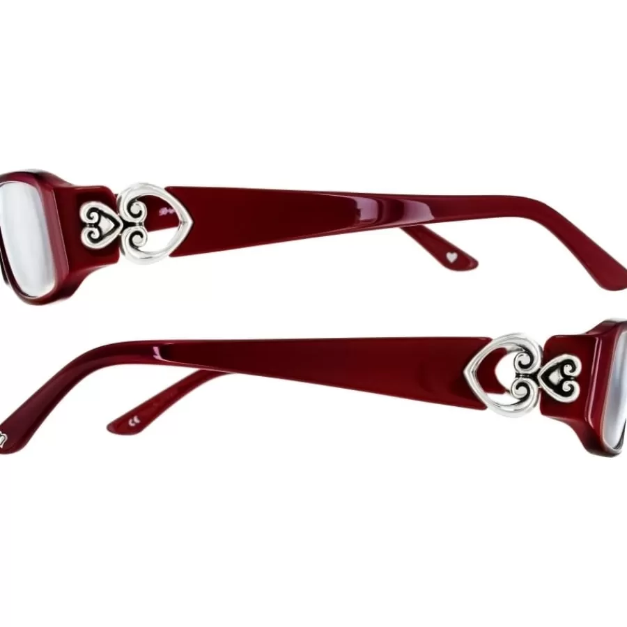 Sunglasses & More>Brighton Balboa Heart Readers Crimson