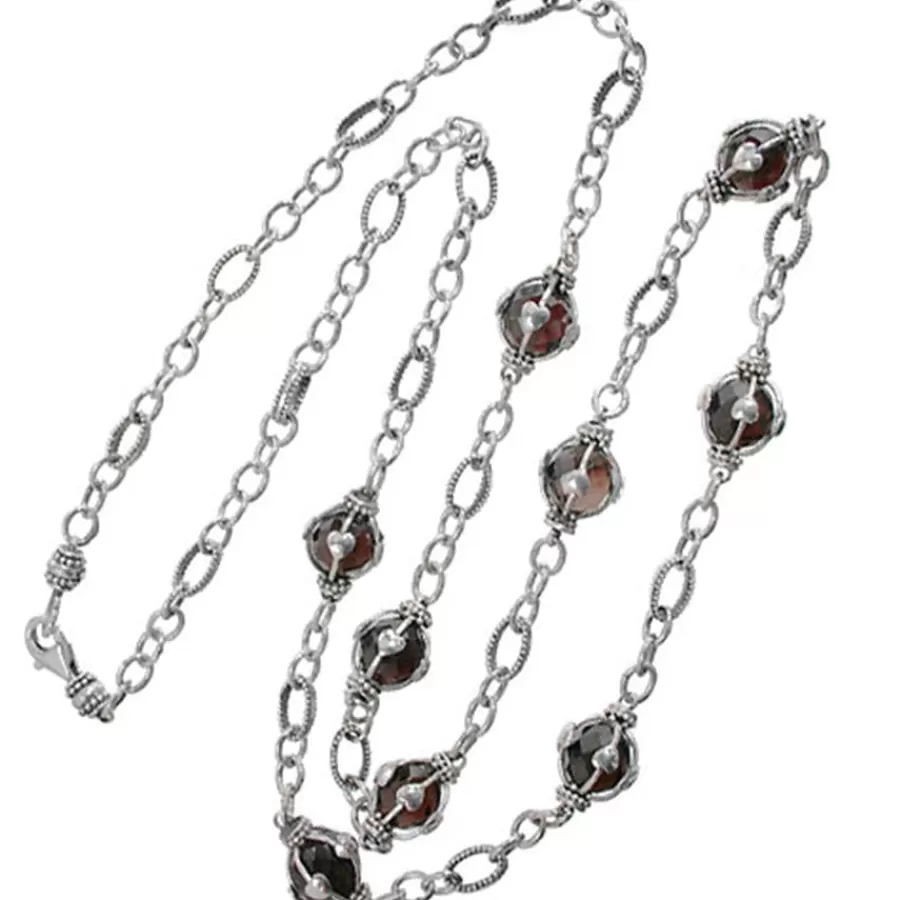 Necklaces>Brighton Bali Global Harmony Long Necklace Silver