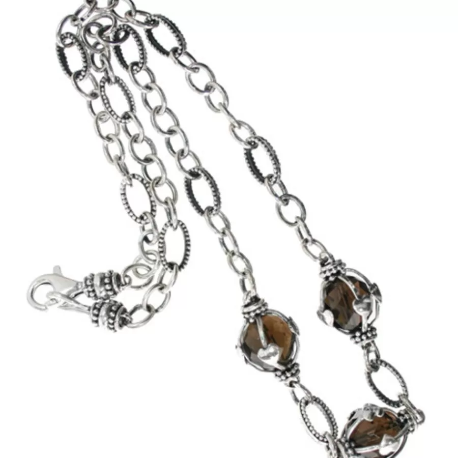 Necklaces>Brighton Bali Global Harmony Short Necklace Silver