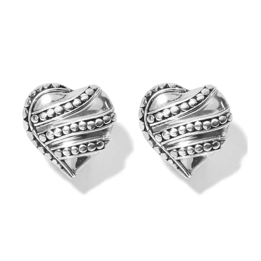 Earrings>Brighton Bali Heart of Bali Earrings Silver