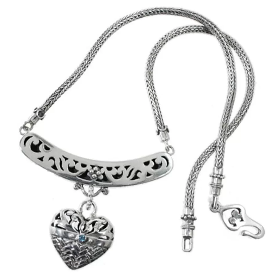 Necklaces>Brighton Bali Smile Necklace Silver