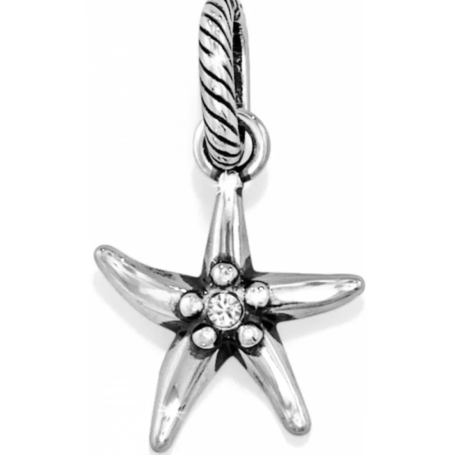 Charms>Brighton Bali Star Charm Silver