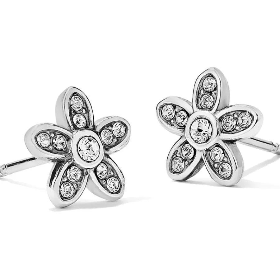 Earrings>Brighton Baroness Fiori Mini Post Earrings Silver