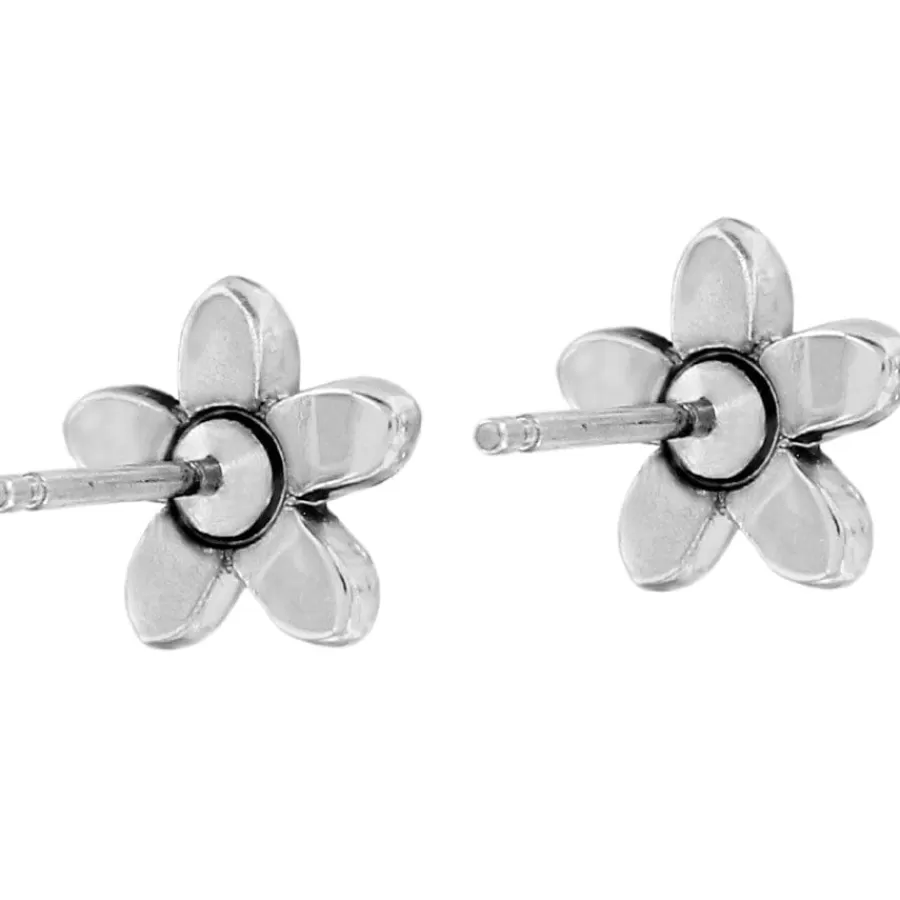 Earrings>Brighton Baroness Fiori Mini Post Earrings Silver