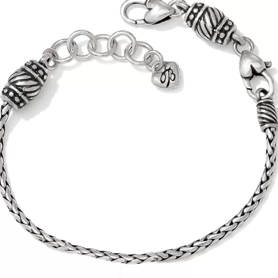 Charm Bracelets | Charm Necklaces & Holders>Brighton Barrel Slide Bracelet Silver