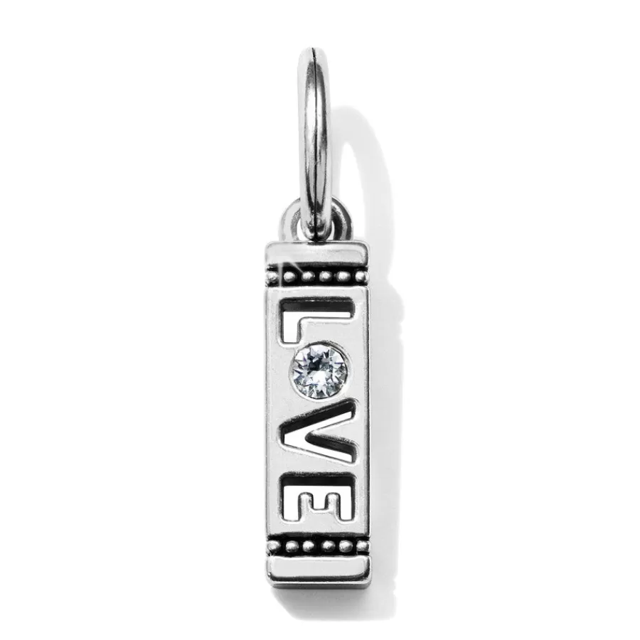 Charms>Brighton Be Loved Charm Silver