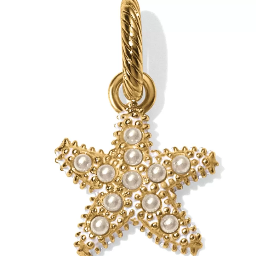 Charms>Brighton Beach Star Charm Gold