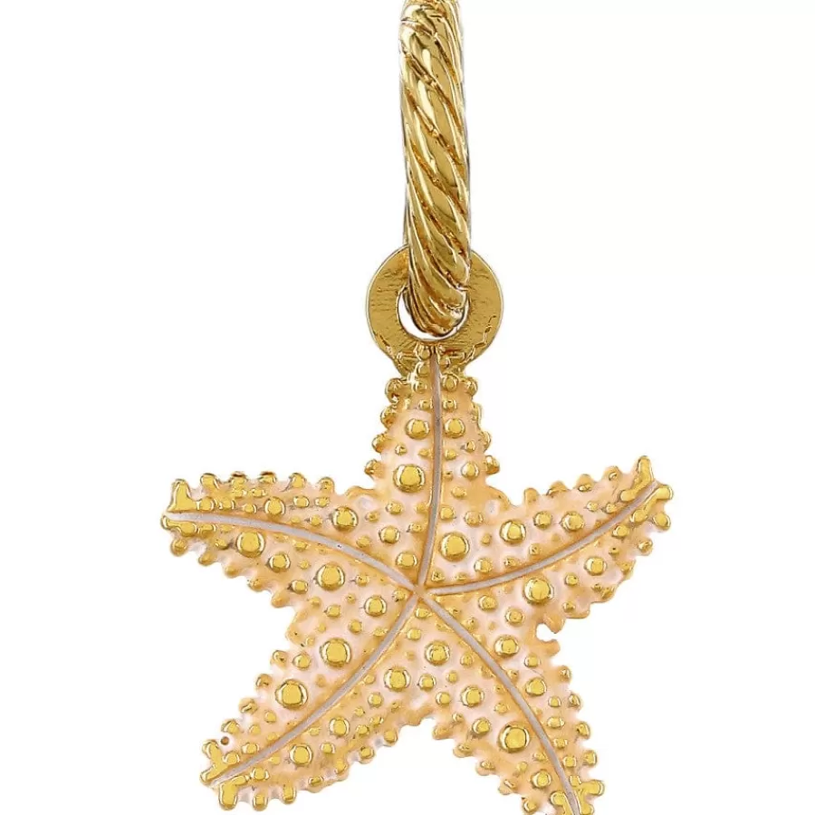 Charms>Brighton Beach Star Charm Gold