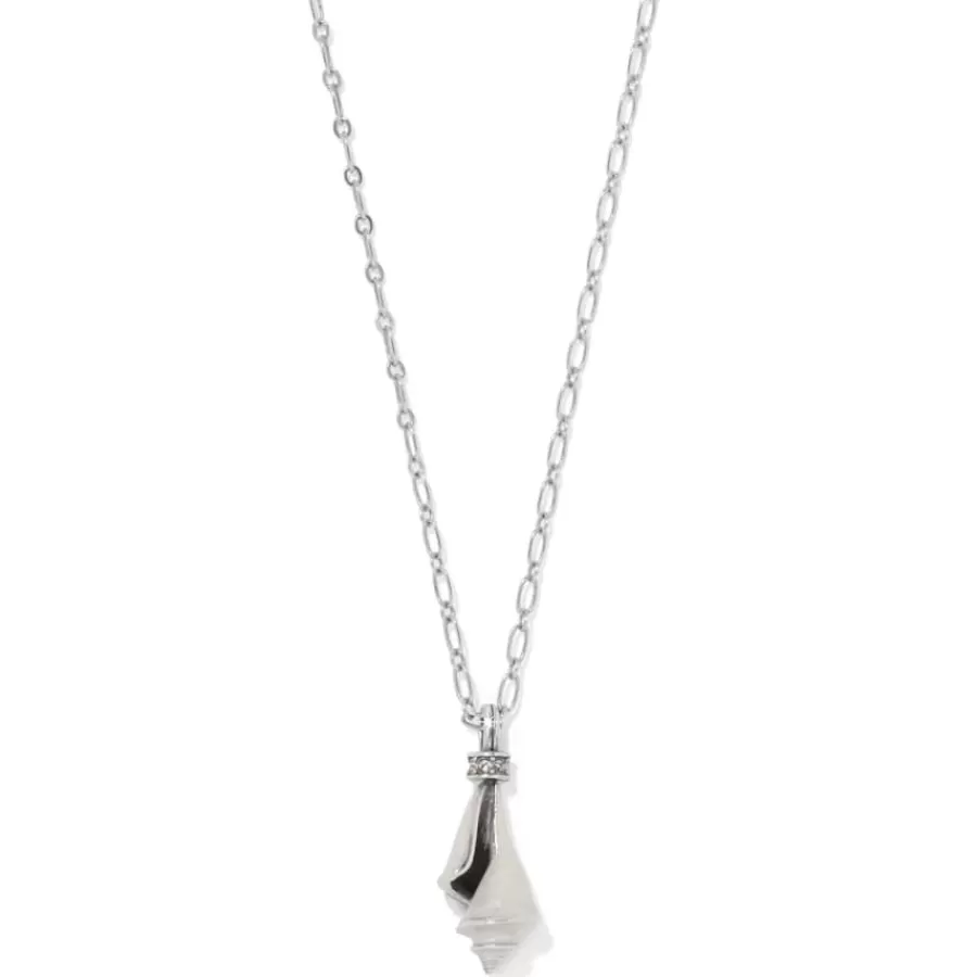 Necklaces>Brighton Beachcomber Shell Necklace Silver