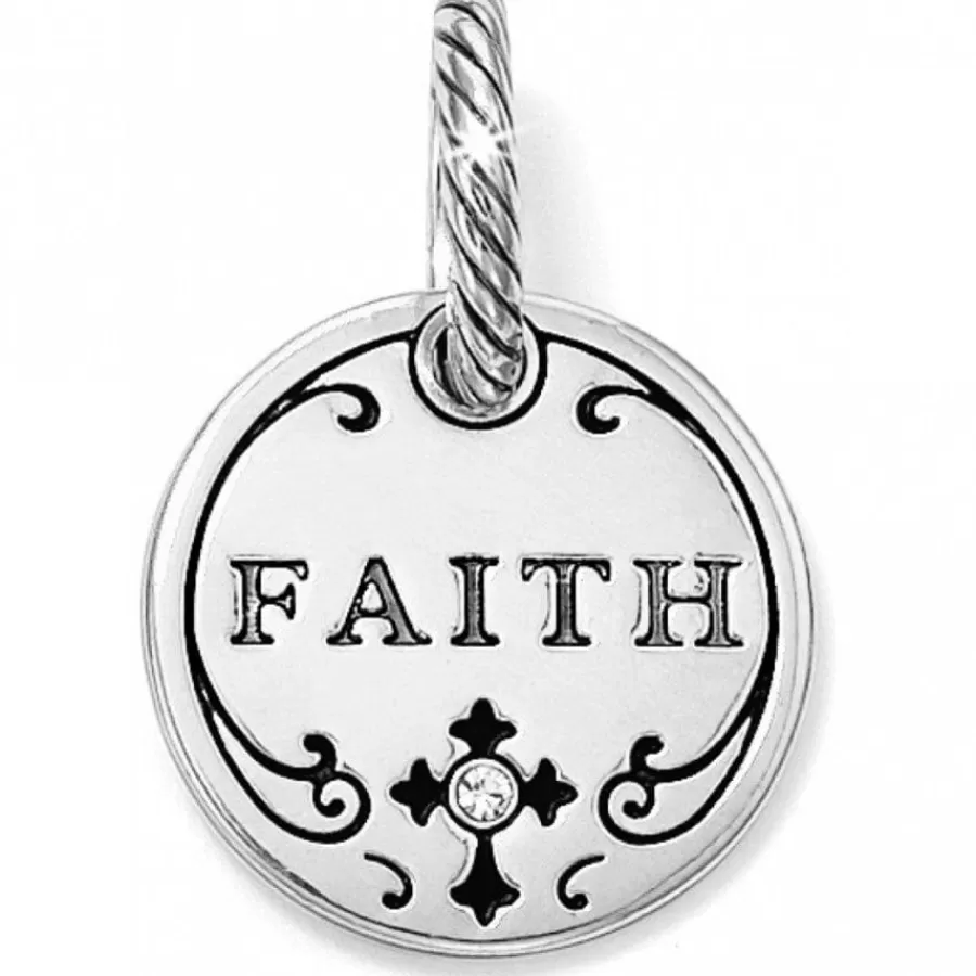 Charms>Brighton Belief Charm Silver