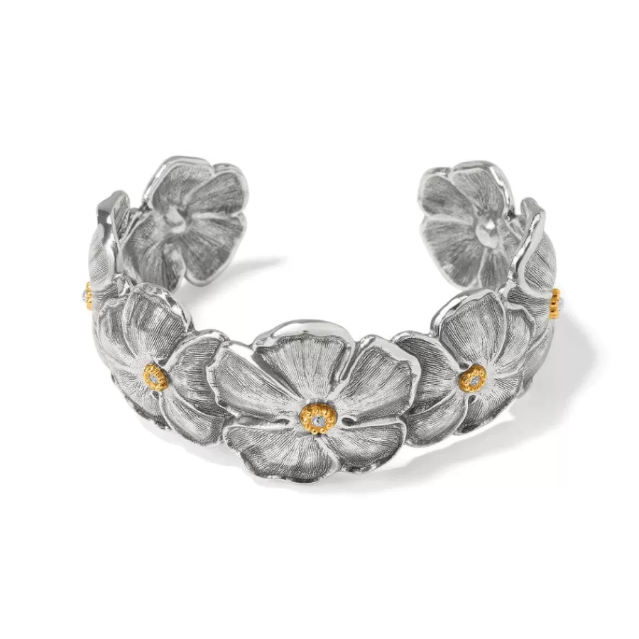 Bracelets>Brighton Bella Garden Cuff Bracelet Silver-Gold