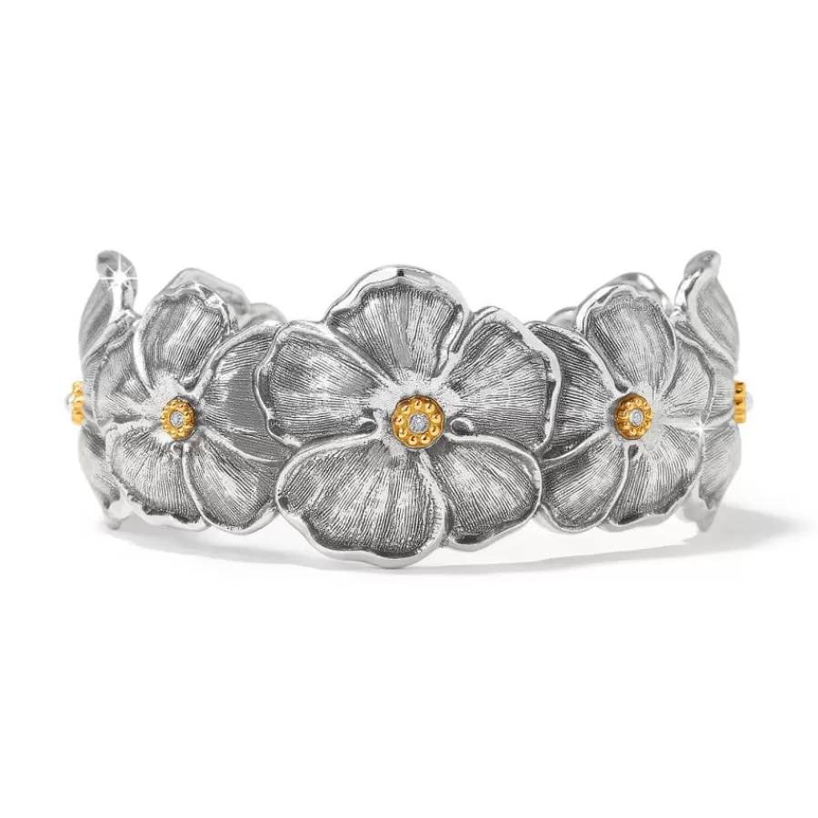 Bracelets>Brighton Bella Garden Cuff Bracelet Silver-Gold