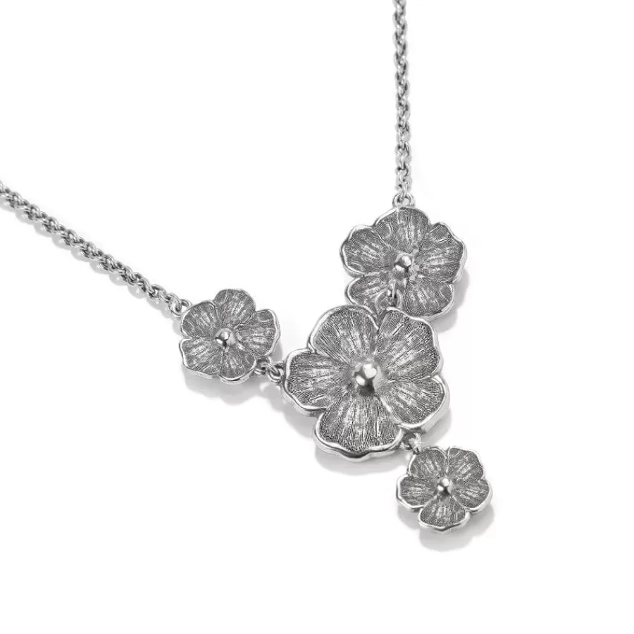 Necklaces>Brighton Bella Garden Necklace Silver-Gold