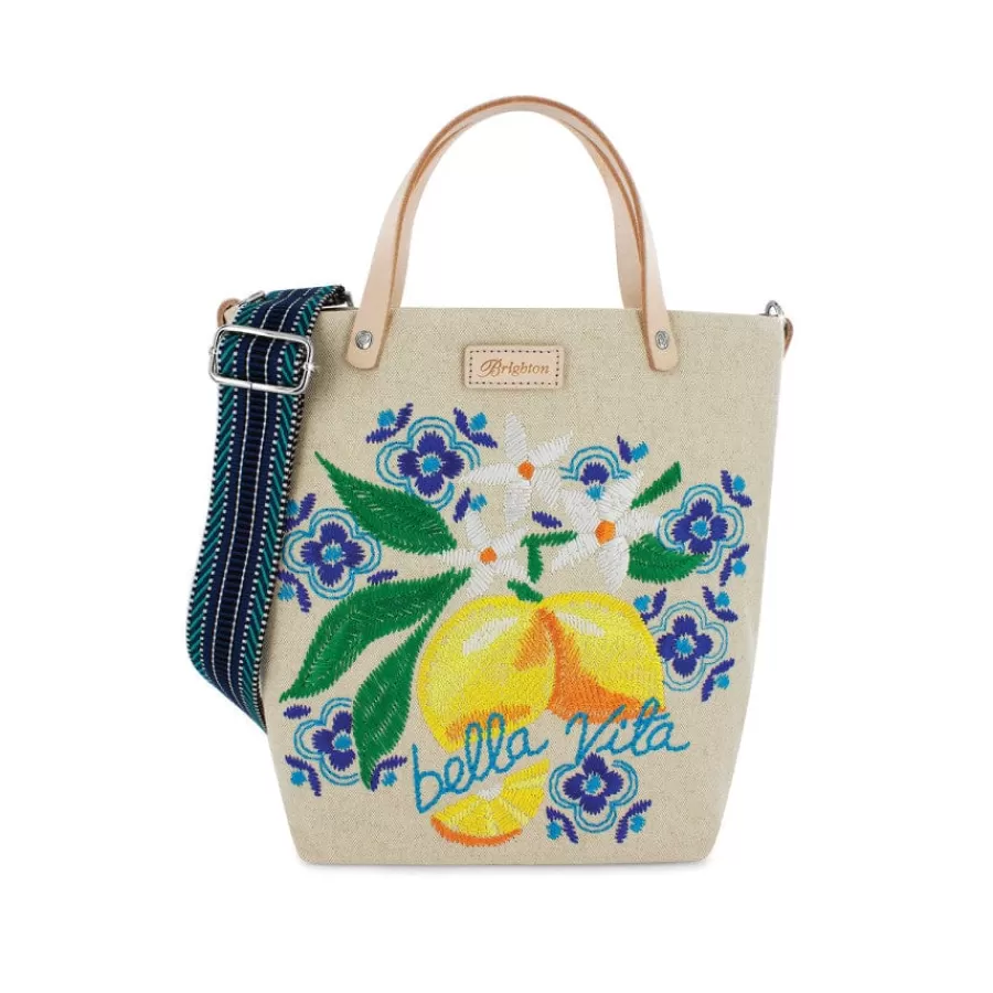 Crossbodies | Totes>Brighton Bella Vita Embroidered Medium Messenger Bag Multi