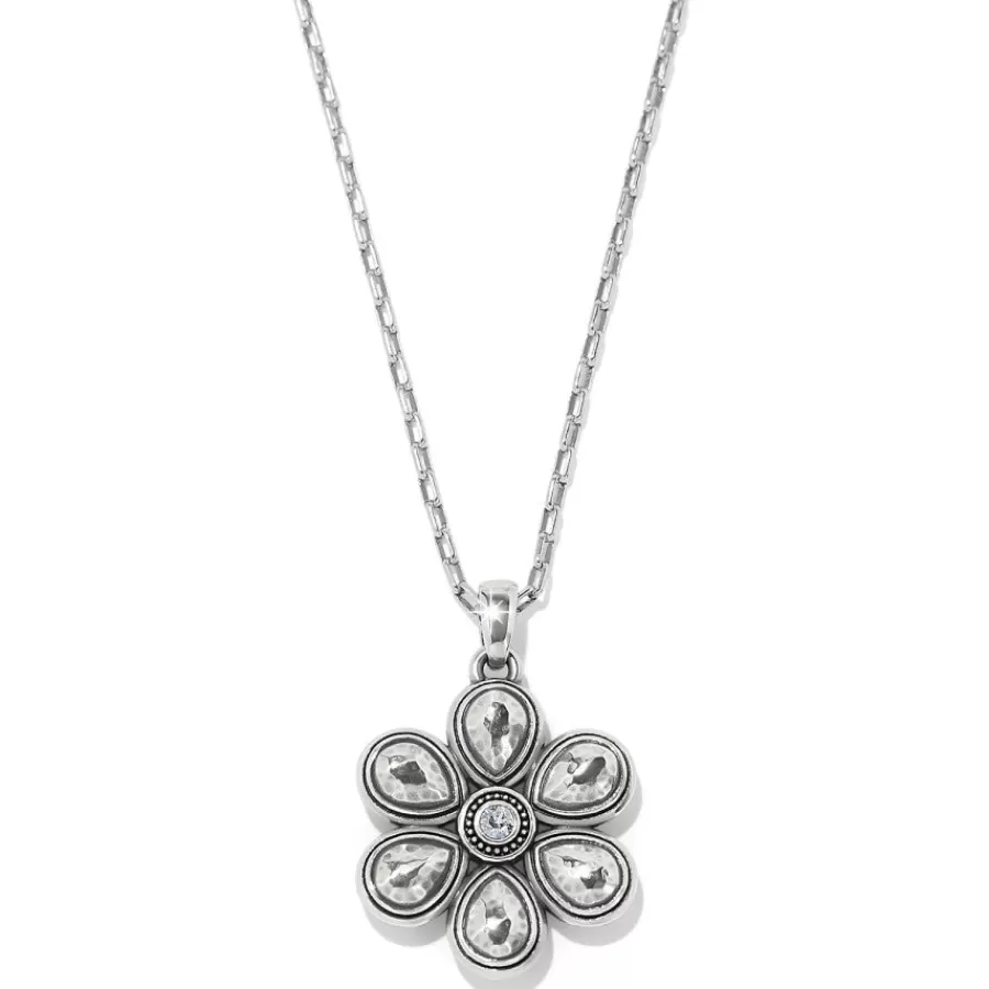 Necklaces>Brighton Bellissima Fiore Blues Reversible Necklace Silver-Blue