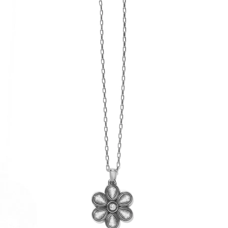 Necklaces>Brighton Bellissima Fiore Reversible Necklace Silver-Multi