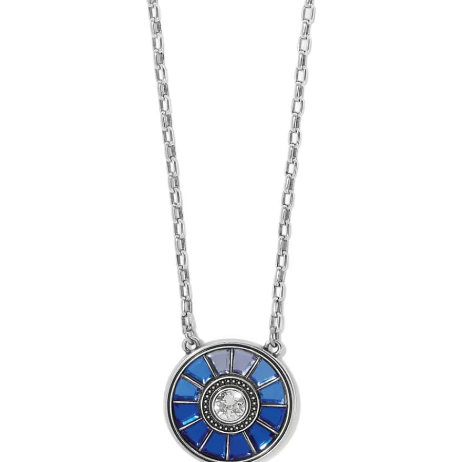 Necklaces>Brighton Bellissima Gems Blues Small Necklace Silver-Multi