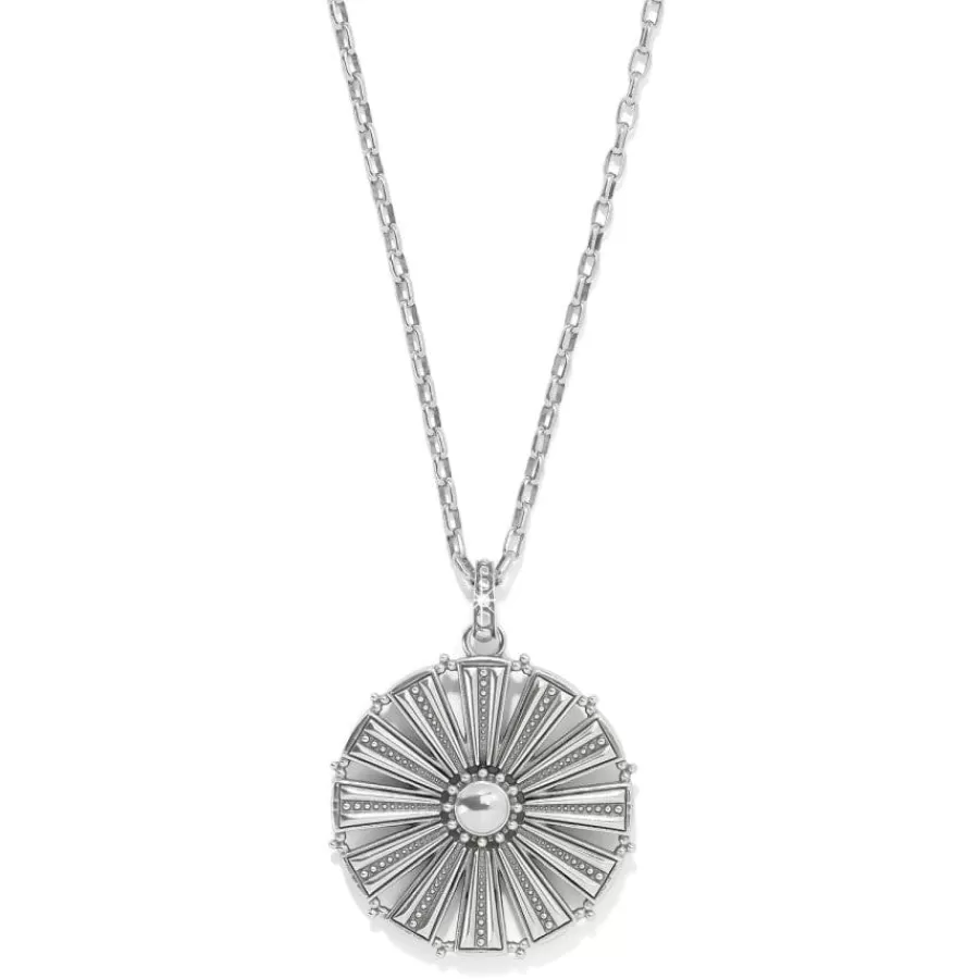 Necklaces>Brighton Bellissima Gems Ray Necklace Silver-Multi