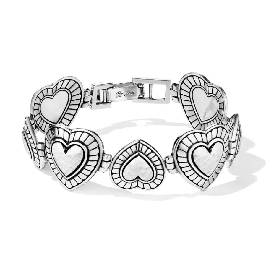 Bracelets>Brighton Big Sky Heart Bracelet Silver