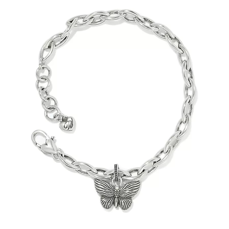 Bracelets>Brighton Bloom Butterfly Petite Bracelet Silver