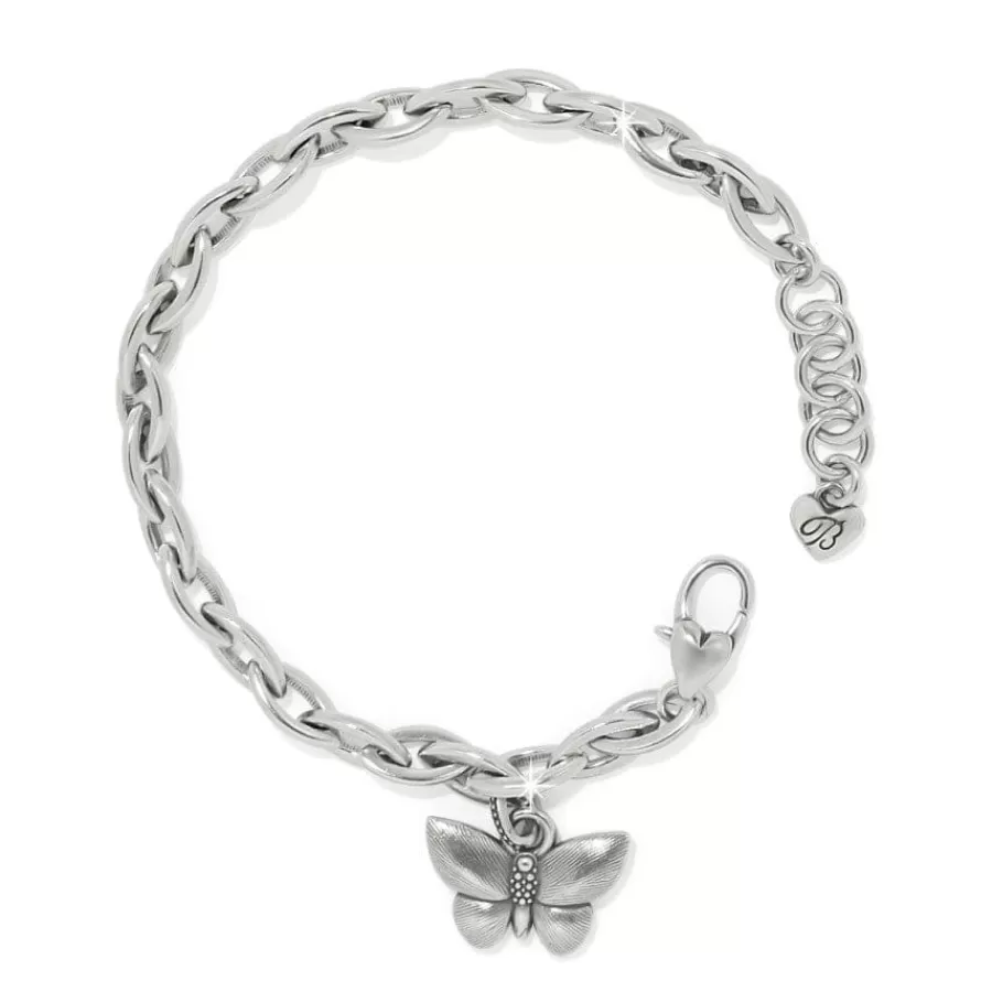 Bracelets>Brighton Bloom Butterfly Petite Bracelet Silver