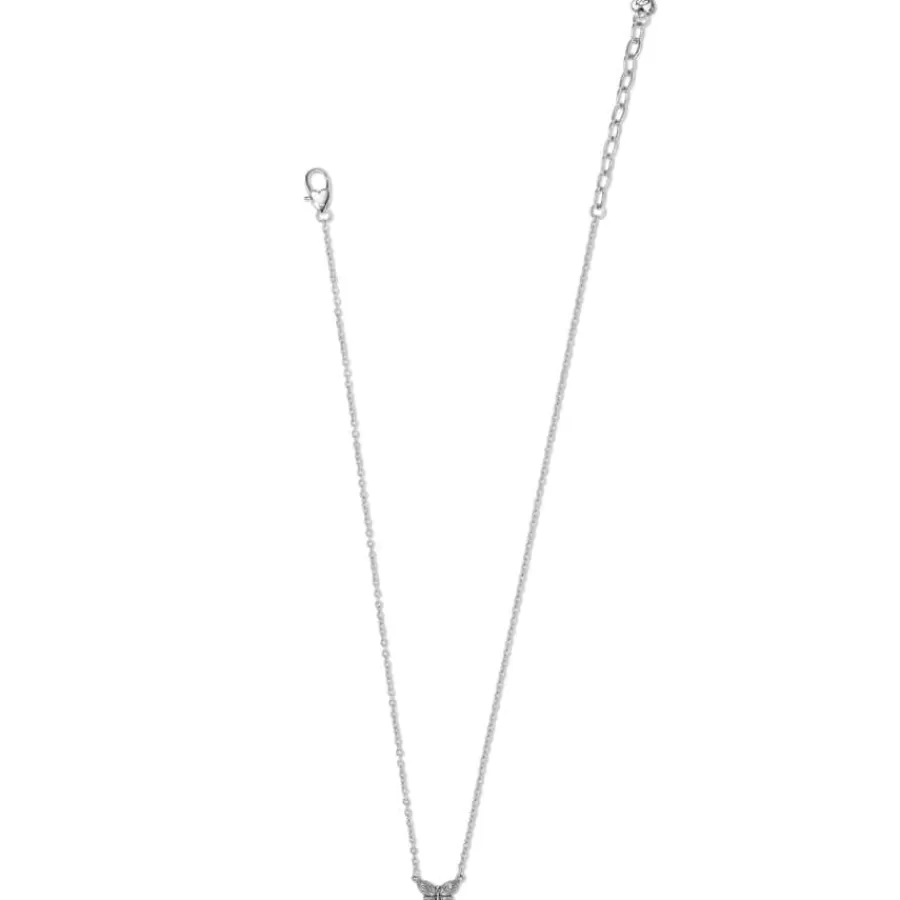 Necklaces>Brighton Bloom Petite Butterfly Necklace Silver