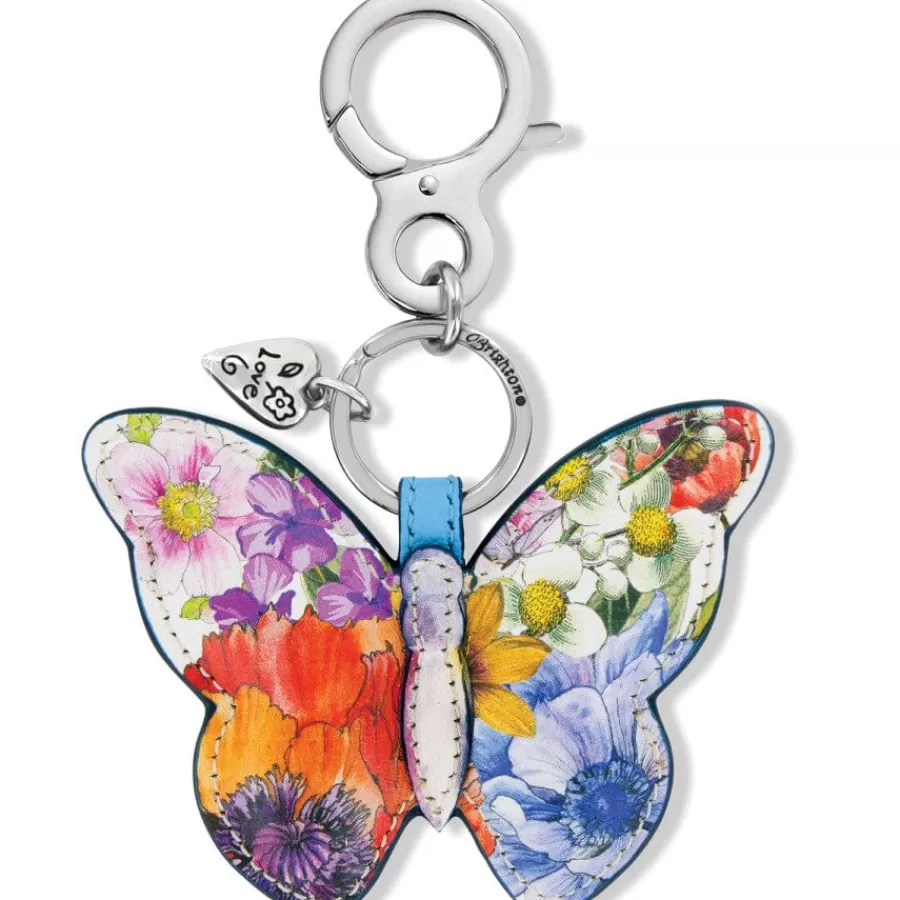 Key Fobs>Brighton Blossom Hill Butterfly Handbag Fob Multi