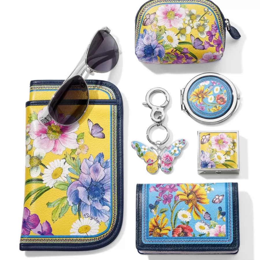 Key Fobs>Brighton Blossom Hill Garden Handbag Fob Silver-Multi