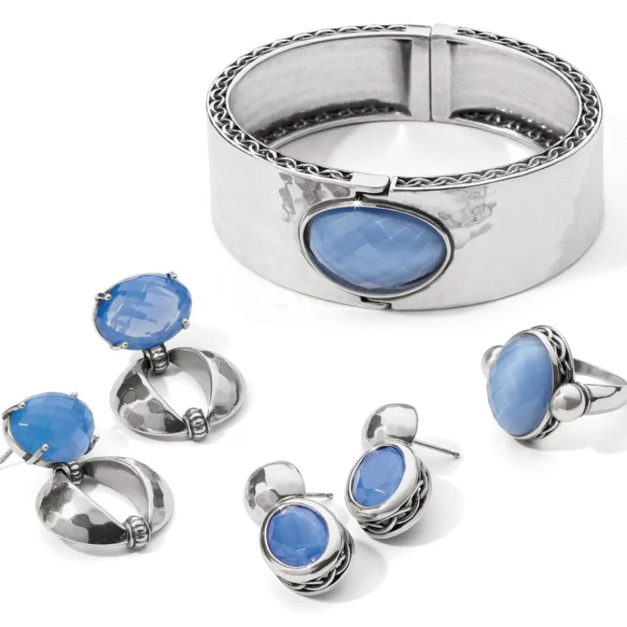 Rings>Brighton Blue Moon Ring Silver-Blue