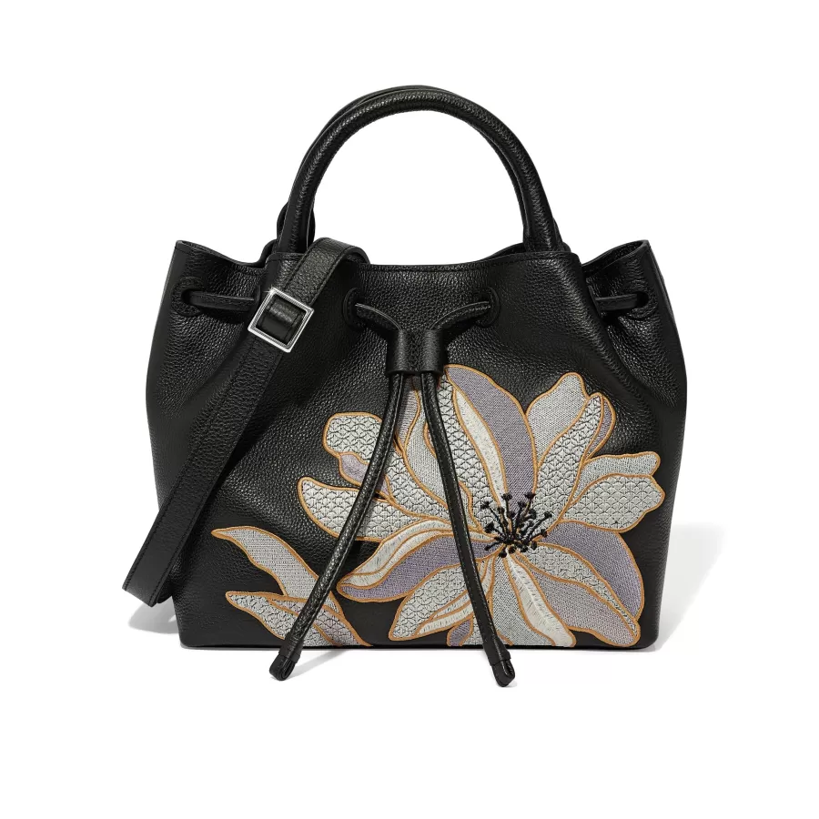 Crossbodies>Brighton Botanique Maddy Bucket Bag Black