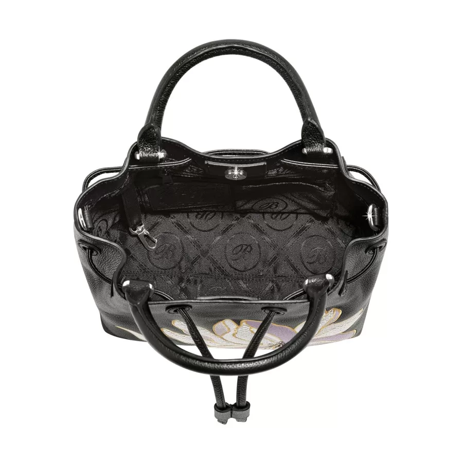 Crossbodies>Brighton Botanique Maddy Bucket Bag Black