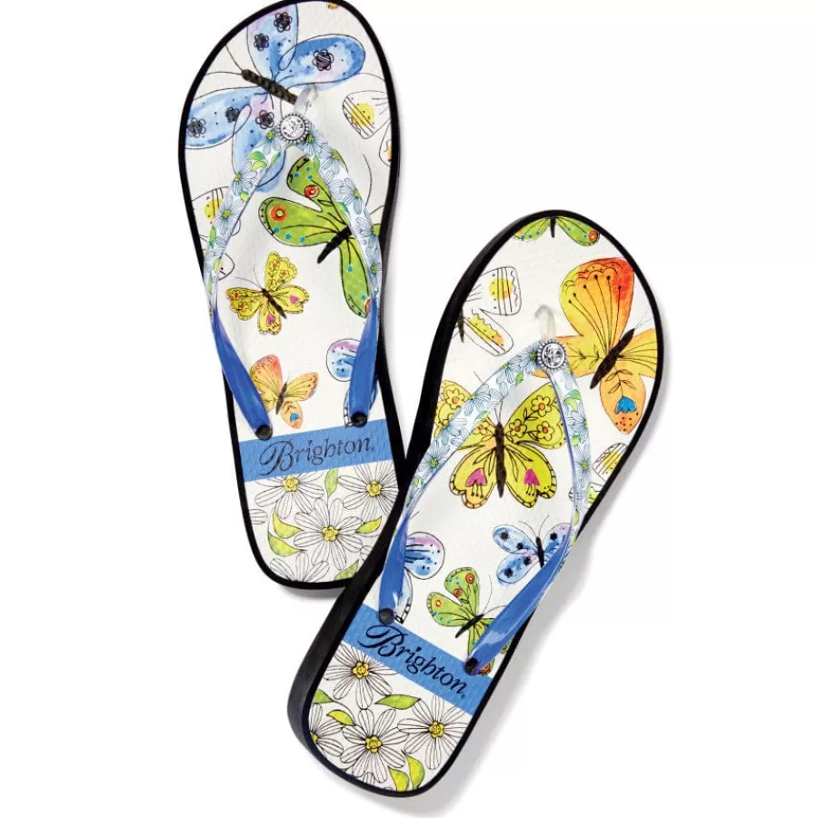 Flip Flops>Brighton Breeze Wedge Flip Flops Multi