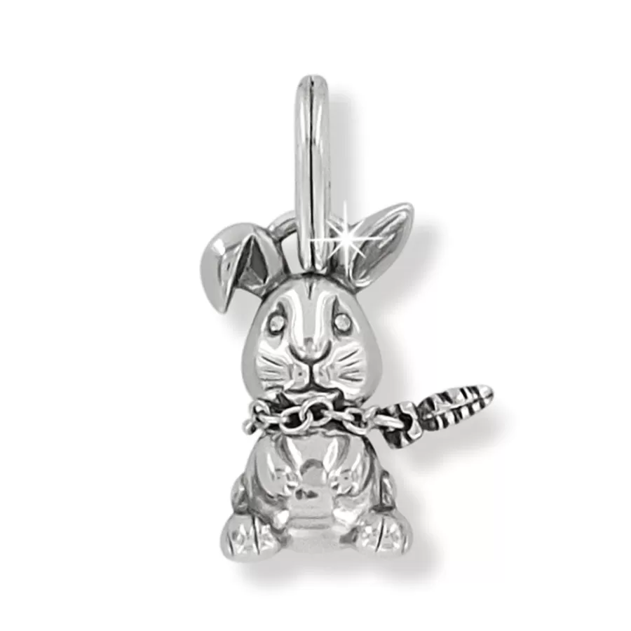 Charms>Brighton Bugsy Rabbit Charm Silver