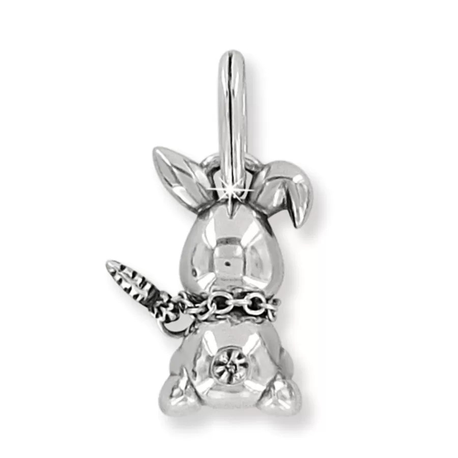 Charms>Brighton Bugsy Rabbit Charm Silver