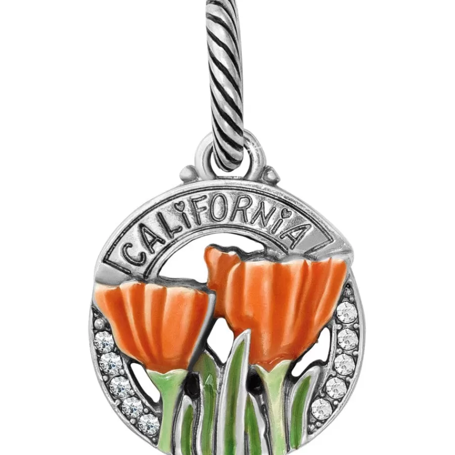 Charms>Brighton California Poppy Charm Multi