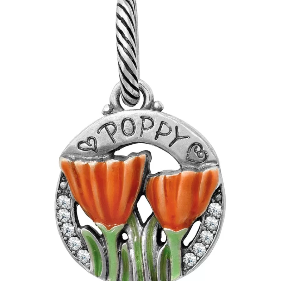 Charms>Brighton California Poppy Charm Multi