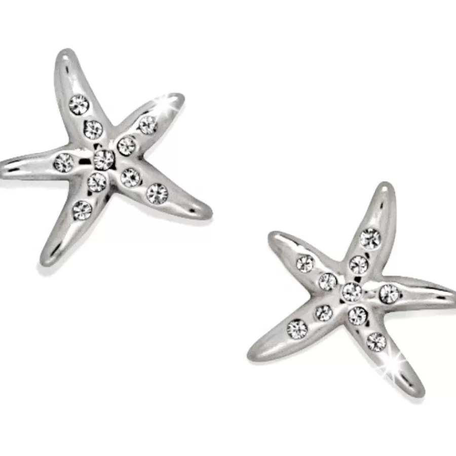 Earrings>Brighton Cape Star Mini Post Earrings Silver