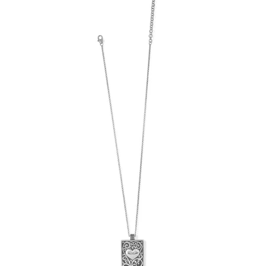 Necklaces>Brighton Carlotta Heart Pendant Necklace Silver