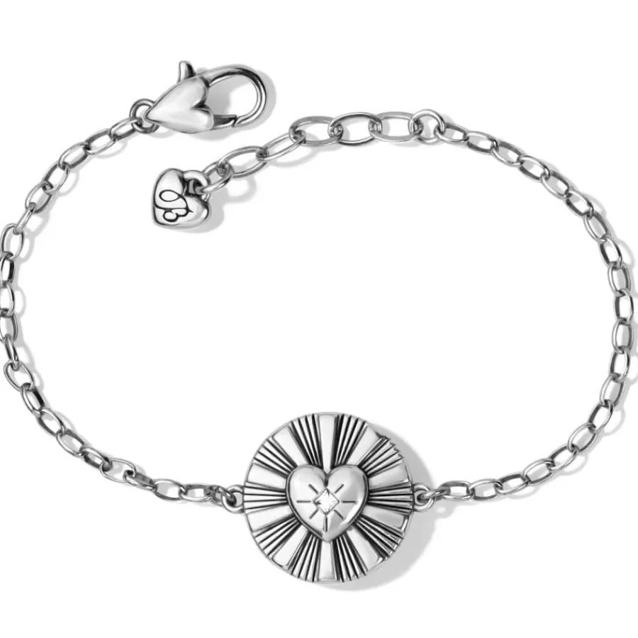 Bracelets>Brighton Celeste Heart Bracelet Silver