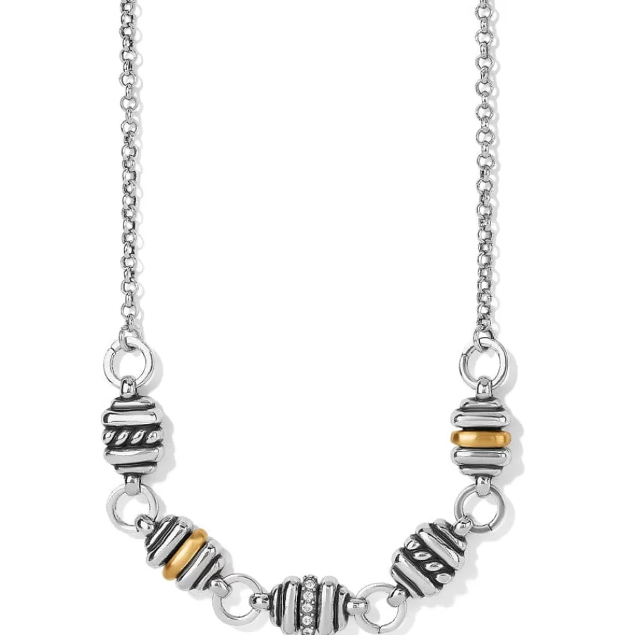 Necklaces>Brighton Charlotte Necklace Silver-Gold