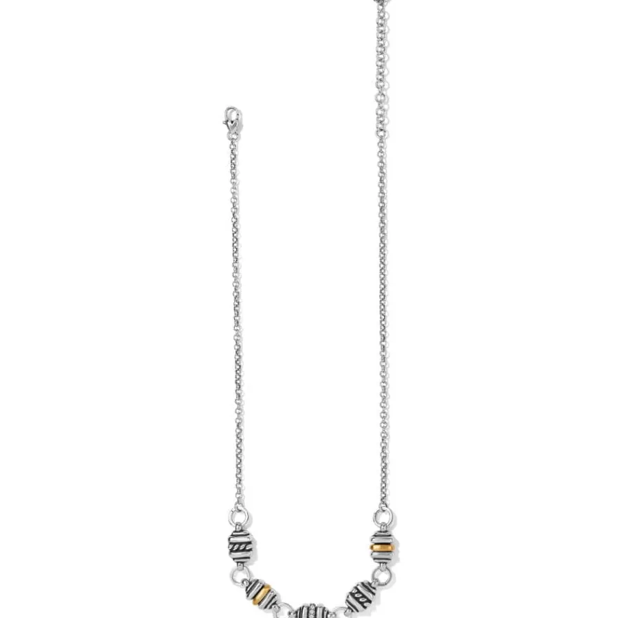 Necklaces>Brighton Charlotte Necklace Silver-Gold