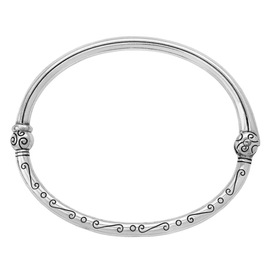 Charm Bracelets | Charm Necklaces & Holders>Brighton Charming Bangle Silver