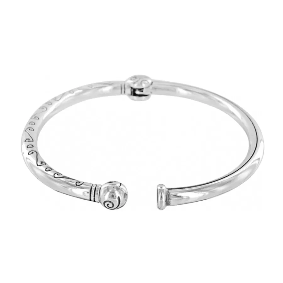 Charm Bracelets | Charm Necklaces & Holders>Brighton Charming Bangle Silver