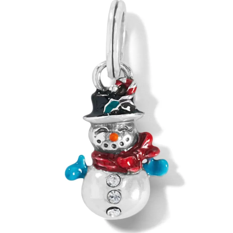 Charms>Brighton Cheerful Snowman Charm