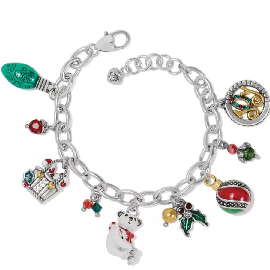 Bracelets>Brighton Christmas Is Coming Charm Bracelet Silver-Multi