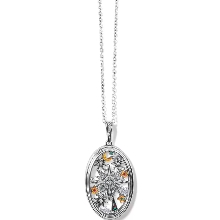 Necklaces>Brighton Christmas Magic Convertible Shaker Necklace Silver-Gold